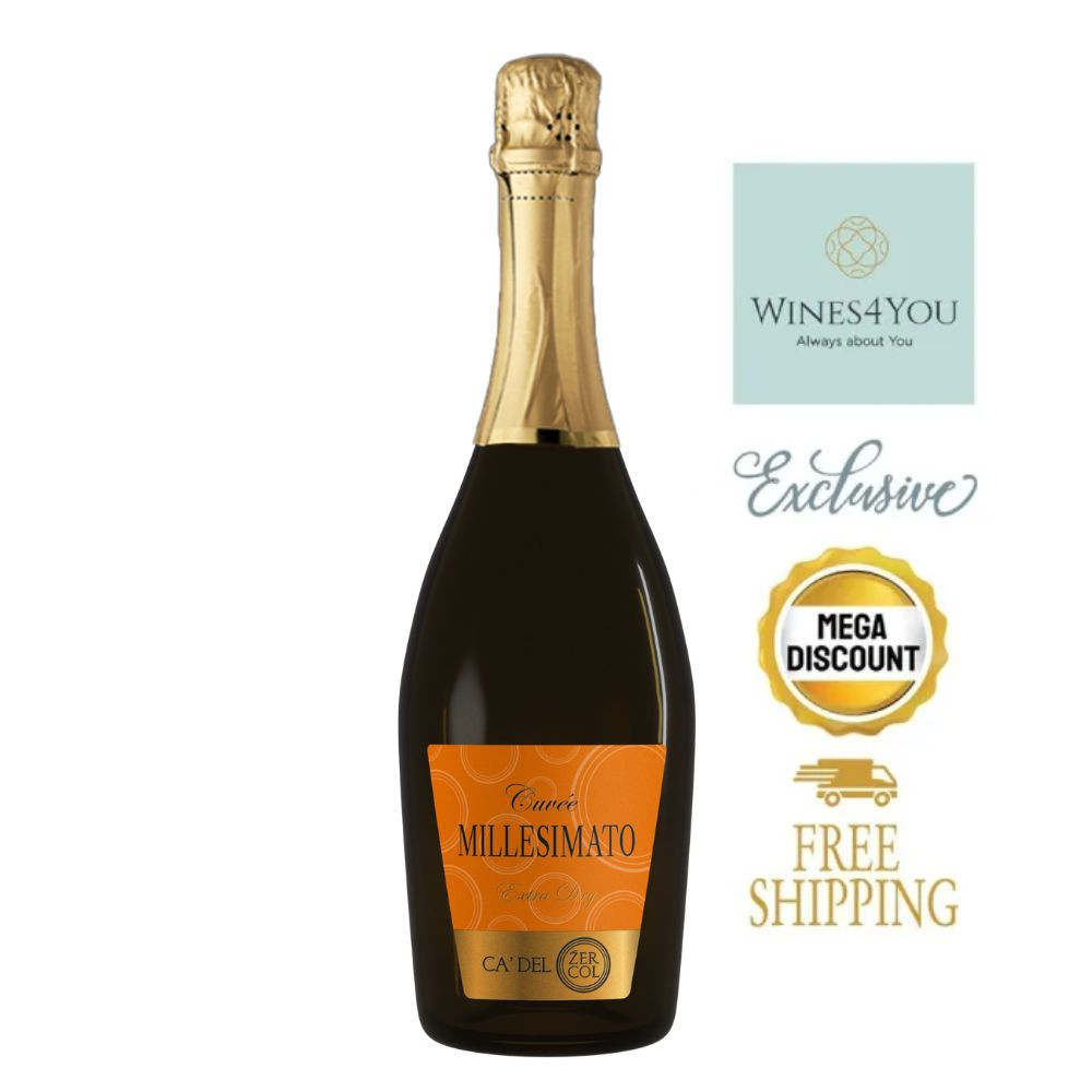 Ca' del Zercol Cuvée Millesimato Extra Dry Italy Sparkling Wine 2024